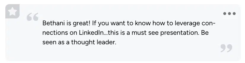 LinkedIn Must see